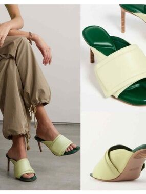 Jacquemus Aqua leather lules 38 brand new